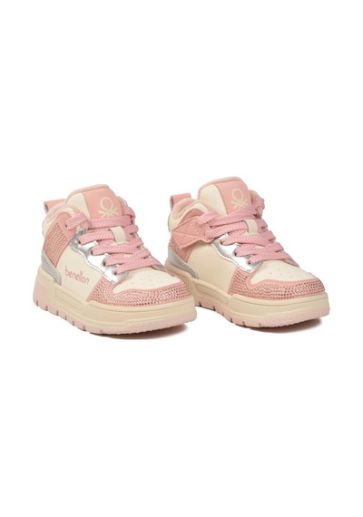 United Colors Of Benetton Pembe Bilek Boy Hafif Bağcıklı Kız Çocuk Spor Ayakkabı Bn-12038 P United Colors Of Benetton Pembe Bilek Boy Hafif Bağcıklı Kız Çocuk Spor Ayakkabı Bn-12038 P