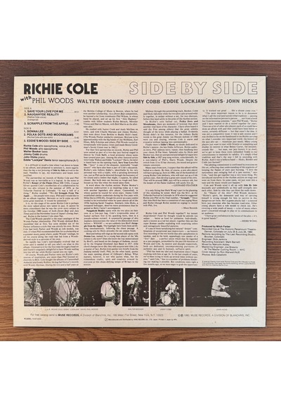 Richie Cole With Phil Woods Side By Side