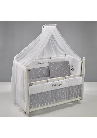 Meltem Kids Mondo Anne Yanı Ahşap Sallanır Beşik 60 x 120 CM (Beyaz-Moon) Gri Meltem Kids Mondo Anne Yanı Ahşap Sallanır Beşik 60 x 120 CM (Beyaz-Moon) Gri