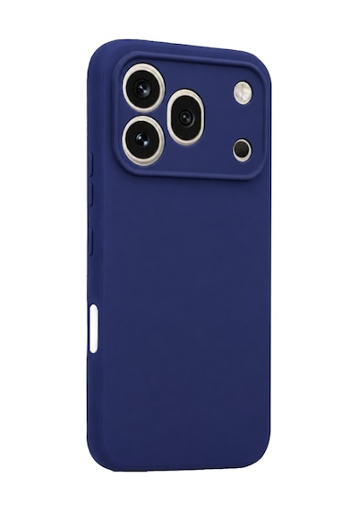 Huawei Honor 600 Pro Kılıf Biye Yumuşak Silikon Case Lacivert -