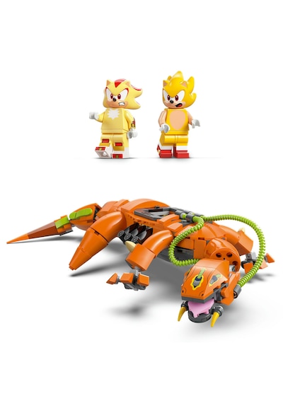LEGO® Sonic the Hedgehog™ Super Shadow, Biolizard’a Karşı 77003 - 9 Yaş ve Üzeri Çocuklar için Yaratıcı Oyuncak Yapım Seti (419 Parça)