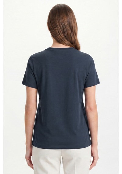 Goffra Kadın Vision Bisiklet Yaka Premium Kalite Yoğun Dokulu Pamuklu T-shirt Lacivert W101-r0220-07 Goffra Kadın Vision Bisiklet Yaka Premium Kalite Yoğun Dokulu Pamuklu T-shirt Lacivert W101-r0220-07