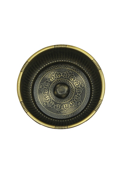 Fkn İkili Hamam Taslı Yonca Antik Osmanlı Musluk (2 Musluk + 1 Hamam Tası) Antik