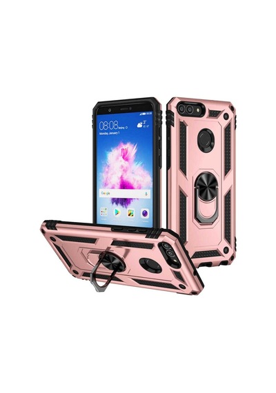 Huawei P Smart Kılıf Zore Vega Kapak Rose Gold