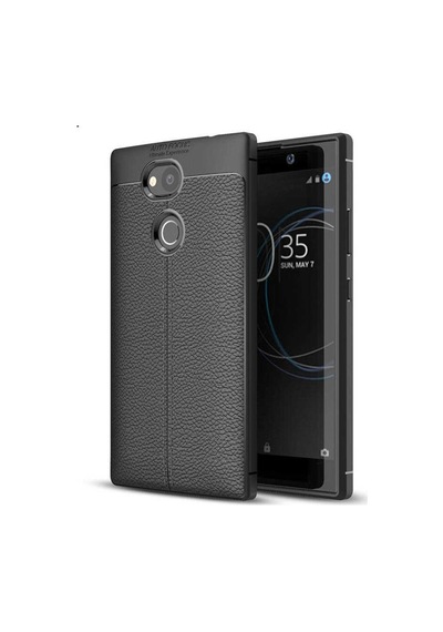 Sony Xperia L2 Kılıf Deri Tarzı Niss Silikon Case