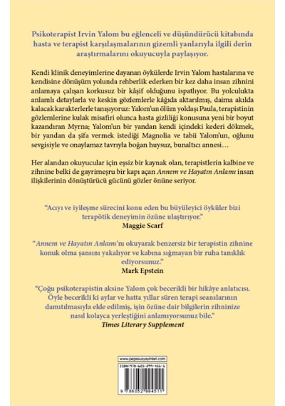 Annem ve Hayatın  Anlamı