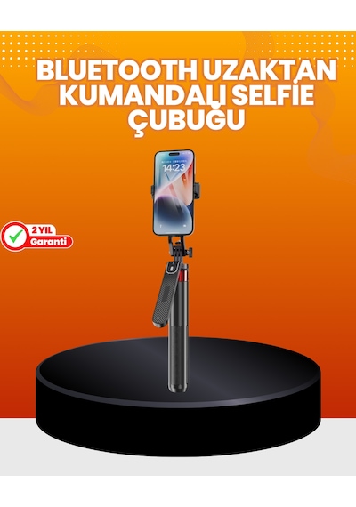 Selfie Çubuğu & Telefon Tripodu Ayarlanabilir Telefon Tripodu Selfie Stick Çok Açılı Çekim