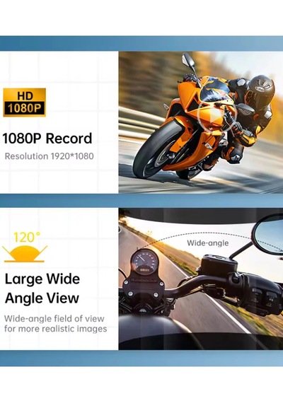 Nvg Q29 Motosiklet Kask Bluetooth Kulaklık Su Geçirmez Intercom Eşleşmeli 1080p Kamera Geniş Açı