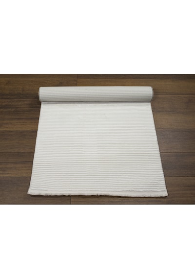 Crown 4010 Beyaz Seri Makine Dokuma Taban Modern Salon Halısı Sultan Halı-884 Gri - Antrasit