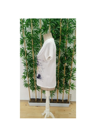 Butik İstanbul Kadın Kısa Kollu Bisiklet Yaka Kedi Baskılı Süprem Bluz Beyaz Butik İstanbul Kadın Kısa Kollu Bisiklet Yaka Kedi Baskılı Süprem Bluz Beyaz