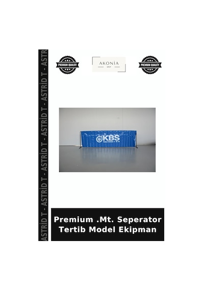 Premium .mt. Seperator Tertib Model Ekipman