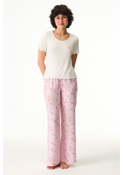 Penti Pembe Pantolon Pijama Takımı