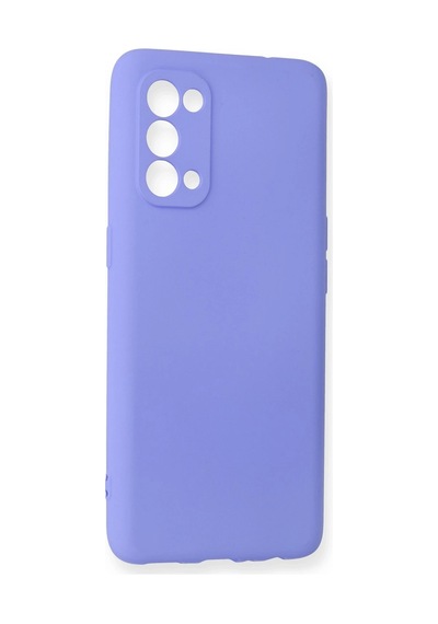 Newface - 11 - Oppo Reno 5 Pro Kılıf First Silikon - Ece-umay - - Lila LİLA