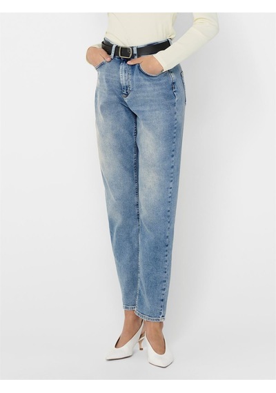 Only Onlveneda Mom Jeans Dnm Rea7452 Noos Kadın Mavi Jean - 15193864