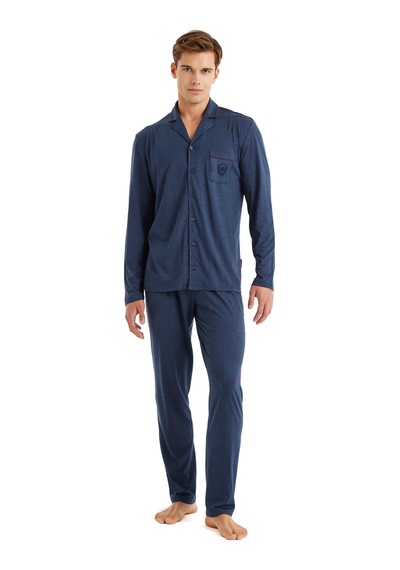 Blackspade Erkek Pijama Takımı 40574 - Lacivert