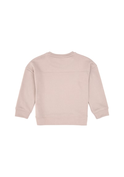 U.S. Polo Assn. Kız Çocuk Taş Simli Baskı Detaylı Bisiklet Yaka Basic Sweatshirt 50314289-VR049