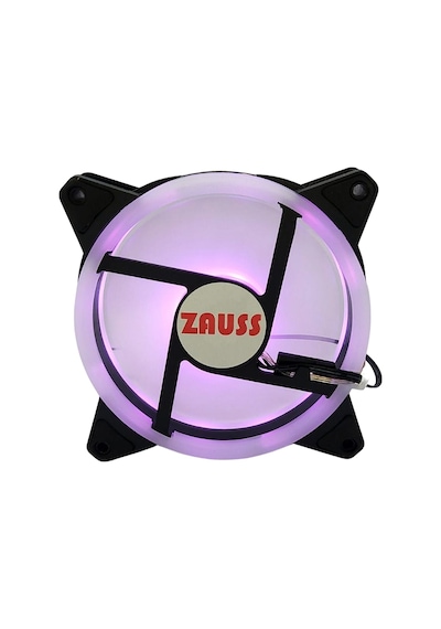 Zauss ZR-400 Rainbow RGB 12 CM Kasa Fanı
