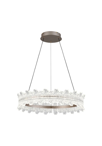 Jorgen 76 Watt Led Avize Halka Tasarım Salon Yemek Odası Rose Gold