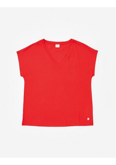 Pierre Cardin Kadın Kırmızı Tişört Basic 50325454-vr030
