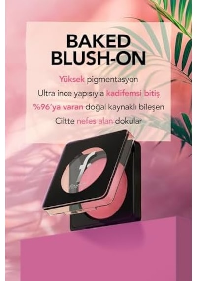 Baked Blush-on Yüksek Pigmentli & Doğal Işıltılı Fırınlanmış Allık 0 96855623