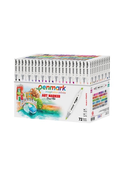 Marker's Art Brush Kalem 72'li Set Genel