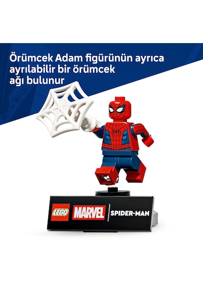 LEGO® ǀ Marvel Örümcek Adam Kahraman Figürü 76346 - 12 Yaş ve Üzeri Çocuklar için Minifigür İçeren Oyuncak Yapım Seti (813 Parça)