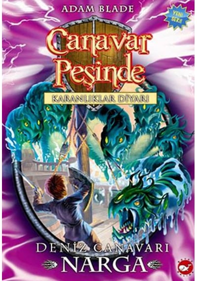 Canavar Peşinde 15 - Deniz Canavarı Narga - Adam Blade - Beyaz Balina Yayınları
