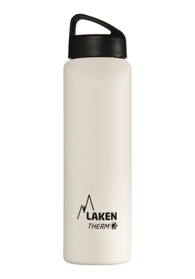 Laken Çelik 18/8 Classic Termos Şişe 1l - Beyaz Lkta10b