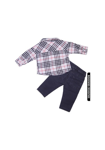 Xo Kids Erkek Bebek Pantolon 6-24 Ay 20031 Siyah