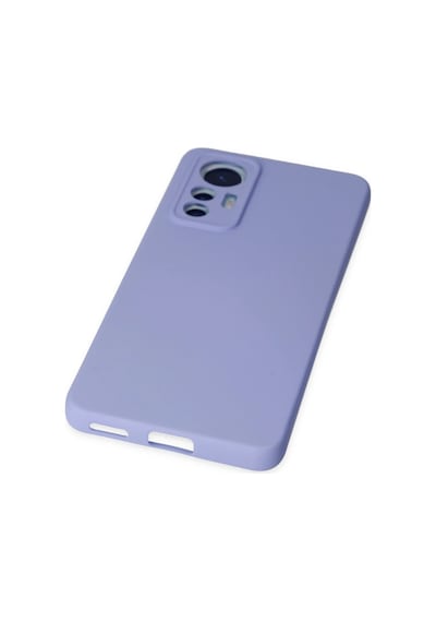 Ilkeshop Newface Xiaomi Mi 12 Lite Kılıf Nano İçi Kadife Silikon - Lila