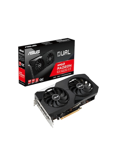 Asus AMD Radeon RX 6600 XT Dual OC DUAL-RX6600XT-O8G 8 GB GDDR6 128 Bit Ekran Kartı