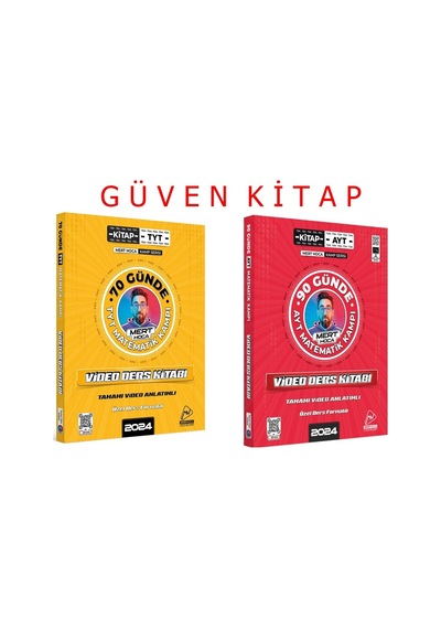 Mert Hoca Tyt-Ayt Matematik Video Ders Kitabı Seti-2024