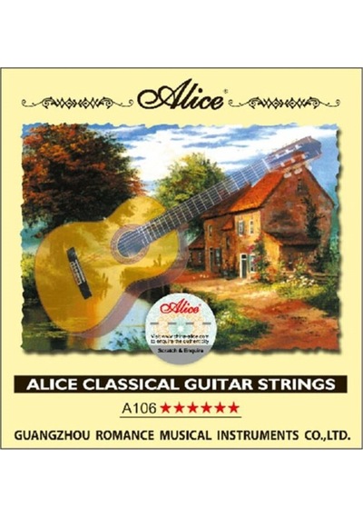 Alice A106H-6 Klasik Gitar 'Mi' Tek Tel
