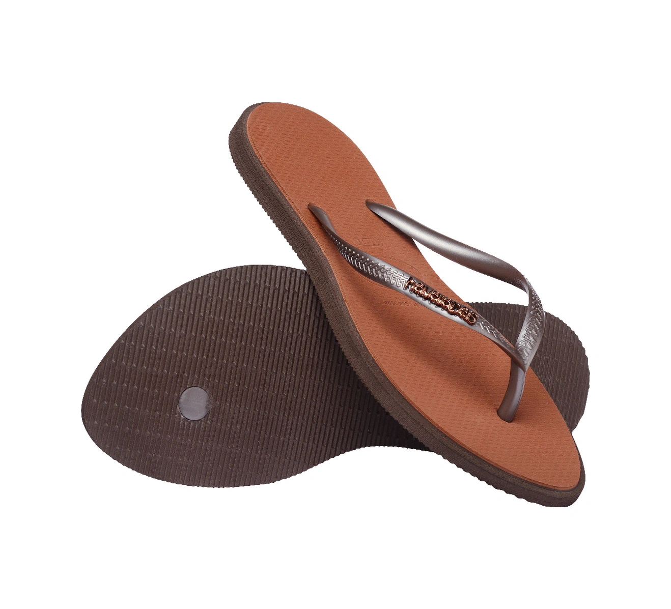 Havaianas Slım Point Kadın Terlik 4149584 Kahverengi