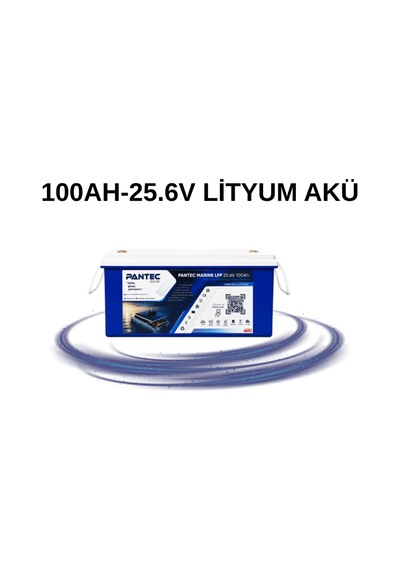 Pantec 100ah-25.6v Lityum Akü