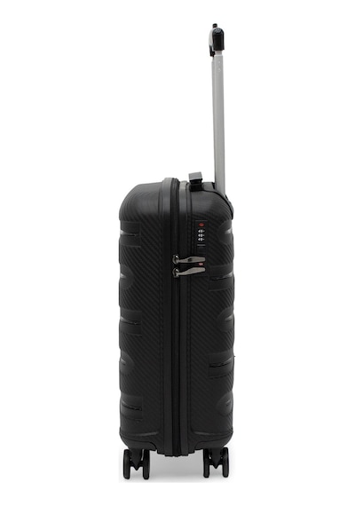 Cotpoly Artemis Pp Polipropilen&kırılmaz Kabin Boy Valiz 55 Cm Siyah