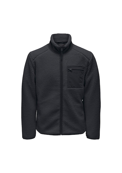Jack & Jones Only & Sons Onsdallas Sherpa Jacket Otw Vd Siyah 001