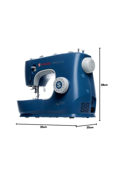 M3335 Dikiş Makinesi Making The Cut 97 Dikiş Uygulaması Geri Dikiş