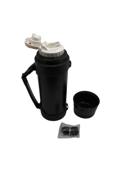 Shotay Çelik Termos 2000ml Siyah