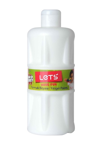 Lets Parmak Boyası 500 Ml Beyaz L-5001 Çok Renkli