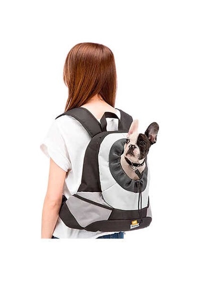 Ferplast Kangoo Küçük Irk Köpek Sırt Çantası Gri