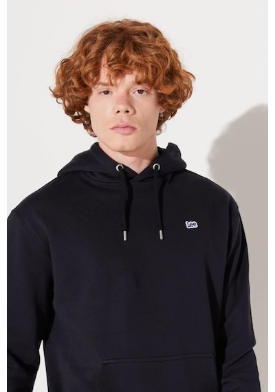 Lee Kapüşonlu Regular Fit Siyah Erkek Sweatshirt L80yry01 Siyah