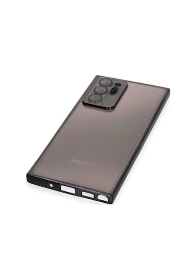 Samsung Galaxy Uyumlu , Note 20 Ultra Kılıf Razer Lensli Silikon - Siyah