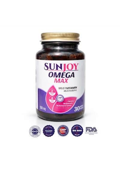 Sunjoy Omega Max - Balık Yağı Ve Multivitamin