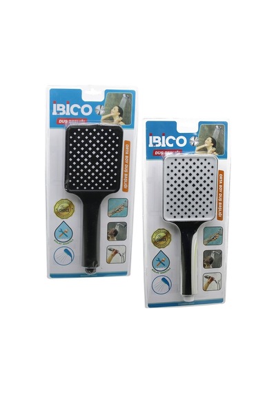 İbico K13-044 Orta Boy Vakumlu Duş Başlık Krom Gövde
