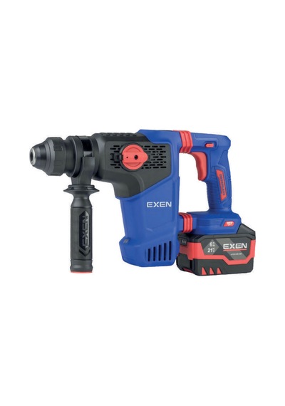 Exen En 436 Pm Kömürsüz Şarjlı Kırıcı-delici Matkap 21v 6.0 Ah 3.8 Joule