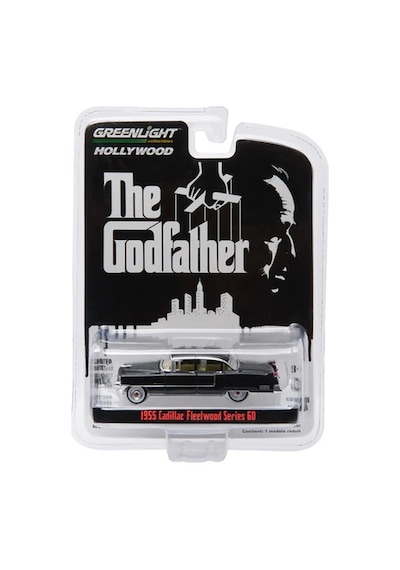 Greenlight 1:64 The Godfather 1972 - 1955 Cadillac Fleetwood Series 60 Special Solid Pack 44740-b