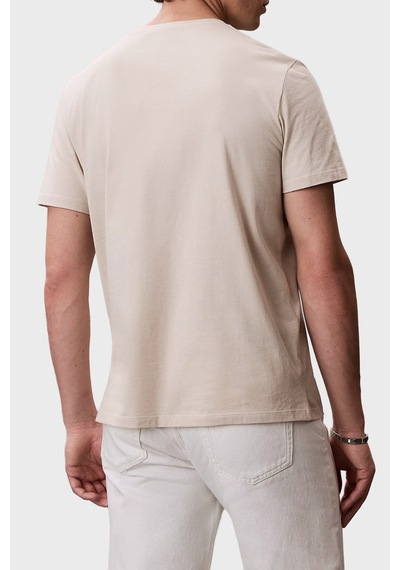 Calvin Klein Erkek T Shirt Lv04rb866g 2jx Bej