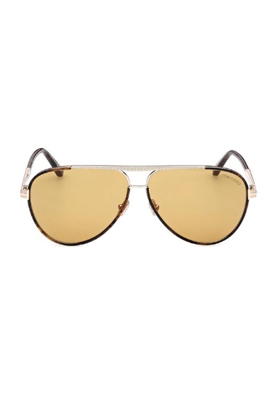 Tom Ford 1340s-63 52e Güneş Gözlüğü Altın