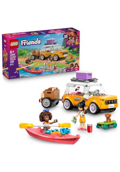 LEGO® Friends Arkadaşlık Seyahat Arabası 42659 - 6 Yaş ve Üzeri Çocuklar için Yaratıcı Oyuncak Yapım Seti (220 Parça)